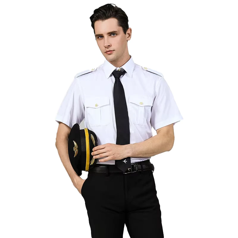 Custom Airline Pilot Captain Uniform Work Clothes Manufacturer