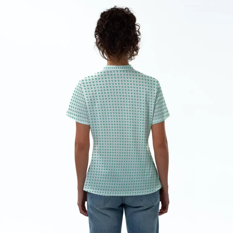 Custom-All-Over-Print-Casual-Lightweight-Polyester-Womens-Shirt