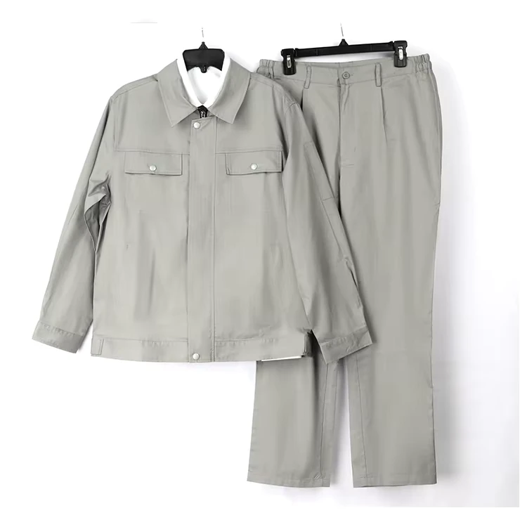 Custom-Autumn-Spring-Thick-Cotton-Reflective-Work-Wear-Welding-Uniform-Coal-Mine-Anti-Static-Work-Suit-Jacket-and-Pant