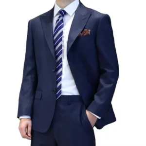 Custom Bespoke Tailor Suits Wool Fabric Men Blazer and Pant Suits for Men