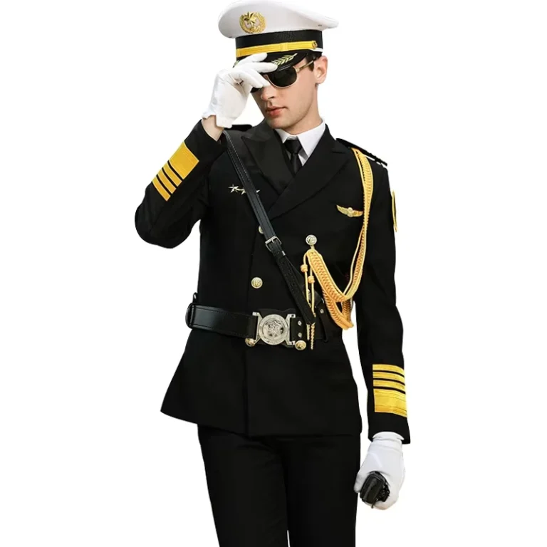 Custom-Black-Security-Guard-Uniform-Set-Mans-Security-Uniform-Suit
