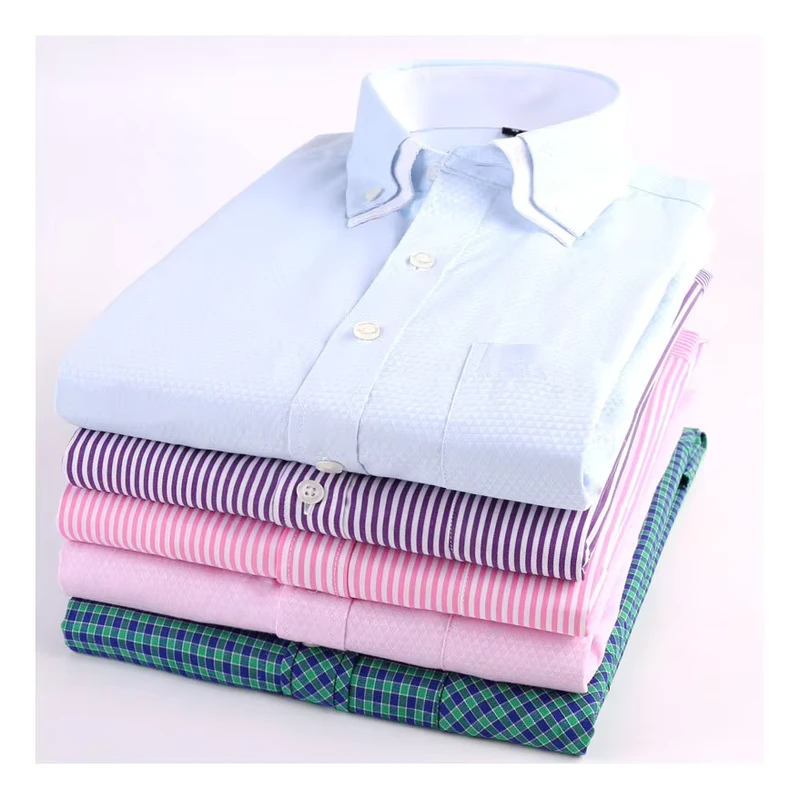 Custom Blank Plain Casual Long Sleeve Plus Size Man Mens Shirts