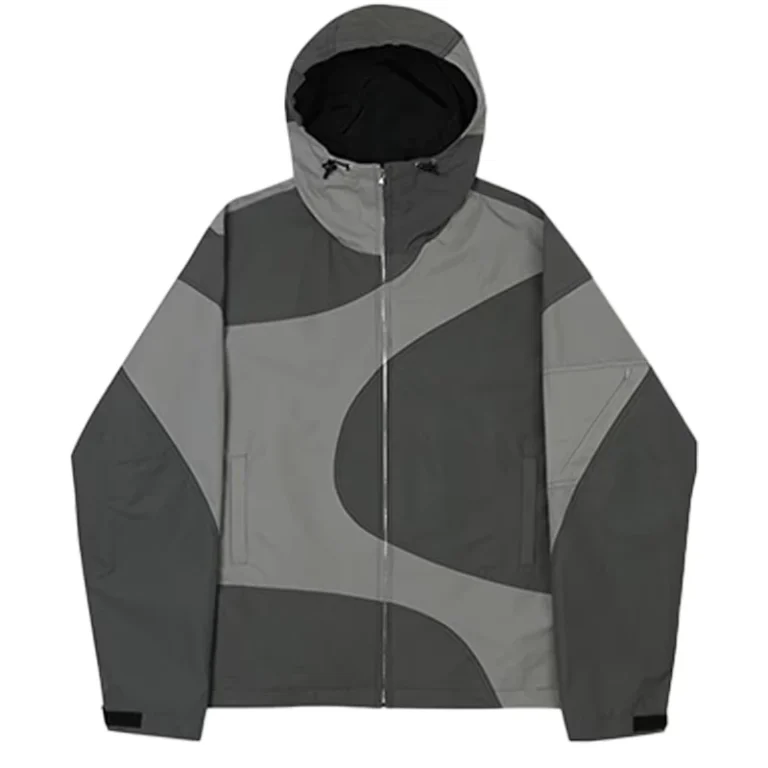 Custom-Brand-OEM-Autumn-Color-Block-Nylon-Zip-up-Multi-Pocket-Loose-Tactical-Windbreaker-Jackets-Men
