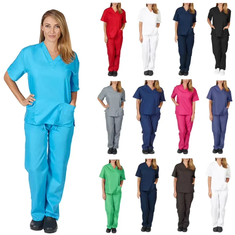Custom-Breathable-Hospital-Uniform-Nurse-Medical-Scrub-Uniform-Sets-Spandex-Nursing-Scrubs-for-Unisex