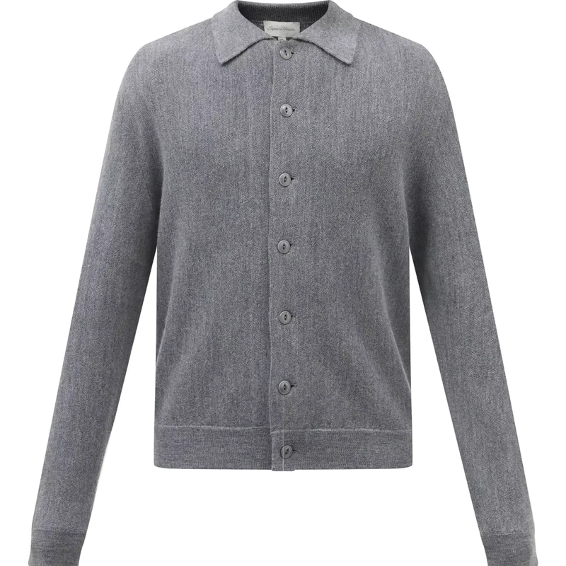 Custom Cashmere Wool Knitwear Men's Winter Letter Pattern Pullover Polo Sweater