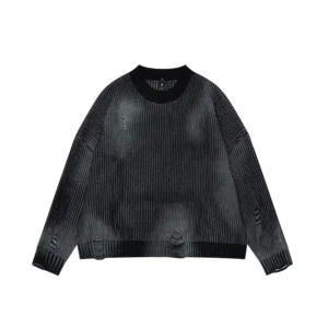 Custom Classic Men’s Sweater Solid Color Comfortable Anti Wrinkle and Anti Shrink Knitting Sweater