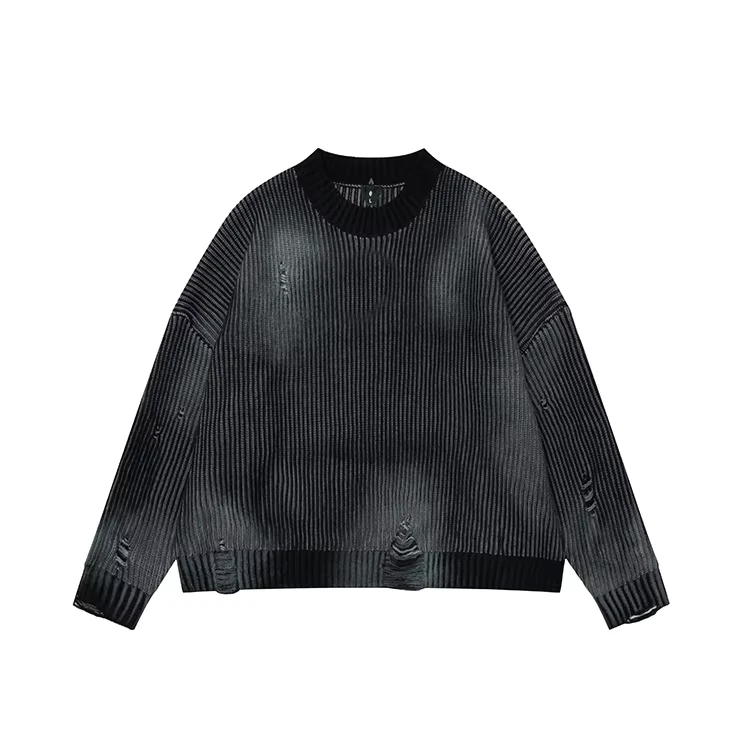 Custom-Classic-Mens-Sweater-Solid-Color-Comfortable-Anti-Wrinkle-and-Anti-Shrink-Knitting-Sweater
