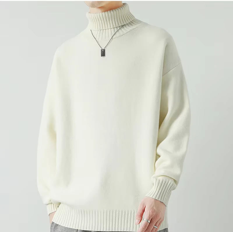Custom Colorful Men's Comfortable Sweat Knitted Casual Stylish Sweater