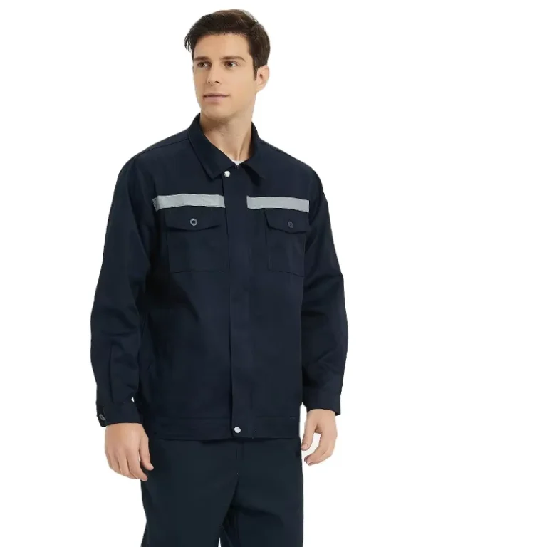 Custom-Construction-Work-High-Visibility-Reflective-Safety-Workwear-Coveralls-Working-Uniform
