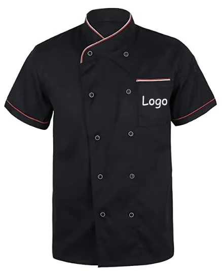 Custom Cook Uniform Workwear Chef Shirt Chinese Guangzhou Kitchen Uniformes De Chef De Cocina Para Chef Coat Work Uniform