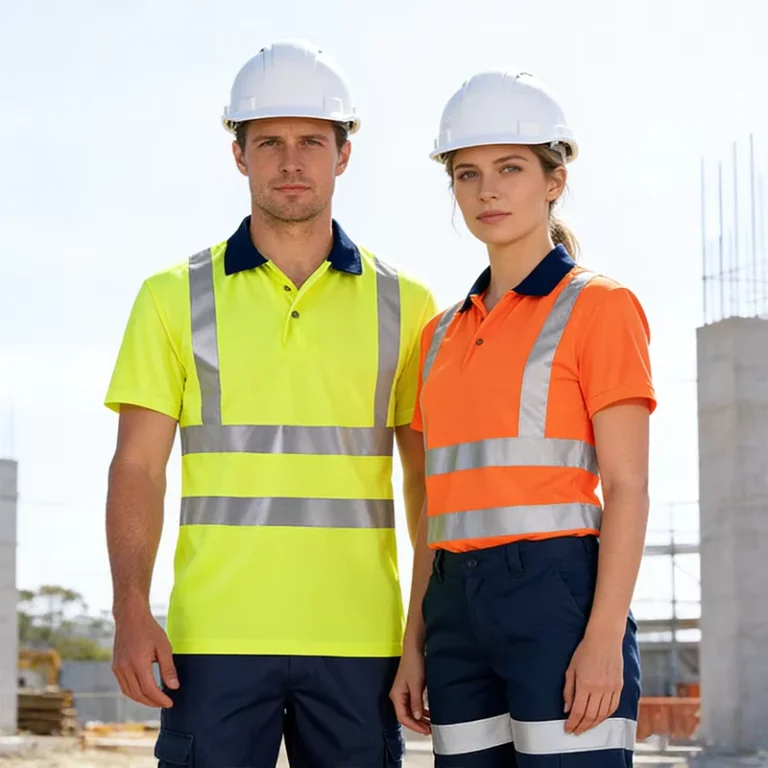Custom-Cotton-Construction-Mining-Worker-Security-Road-Cleaner-Safety-Clothes-Reflective-Tee-Workwear-Hi-Vis-Work-Wear-Shirt