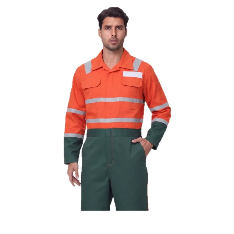 Custom-Cotton-Fireproof-Oil-Gas-Mining-Work-Safety-Overall-Uniform-Reflective-Workwear-Hi-Vis-Flame-Retardant-FR-EN-Certified