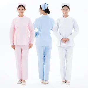 Custom Cotton Hospital Uniforms Long Sleeve Women Nurse Uniform Sets Medical Nursing Uniform with LOGO