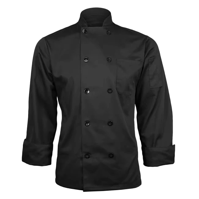 Custom Design Restaurant Hotel Chef Coat Short or Long Sleeve Classic Men's Waiter Jacket