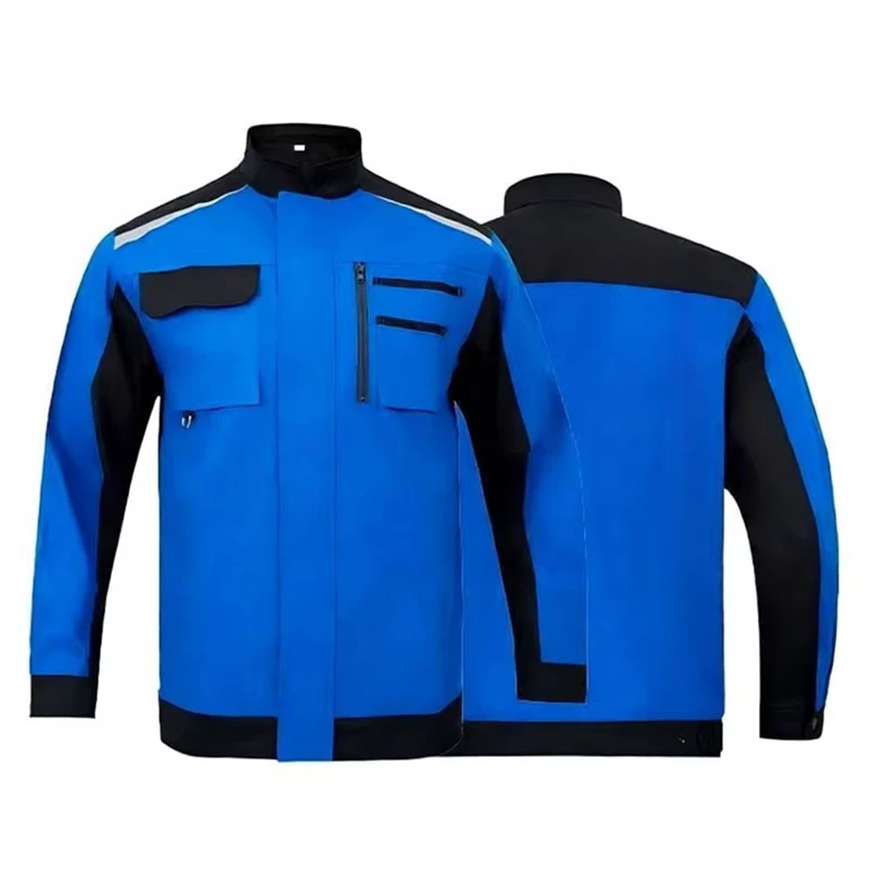 Custom Designs Workwear Industrial Construction Safety Multi Pocket Breathable Unisex Four Seasons Work Coverall