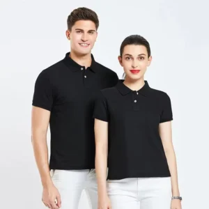 Custom Dry Fit 100% Polyester Golf Polo Shirts Men’s Quick Dry Sports T Shirts With 3D Embroidery Logo
