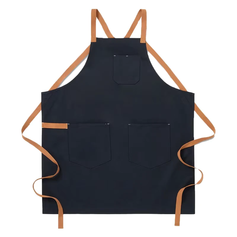 Custom Eco-Friendly Recycled RPET Cotton Restaurant Cooking Kitchen Apron