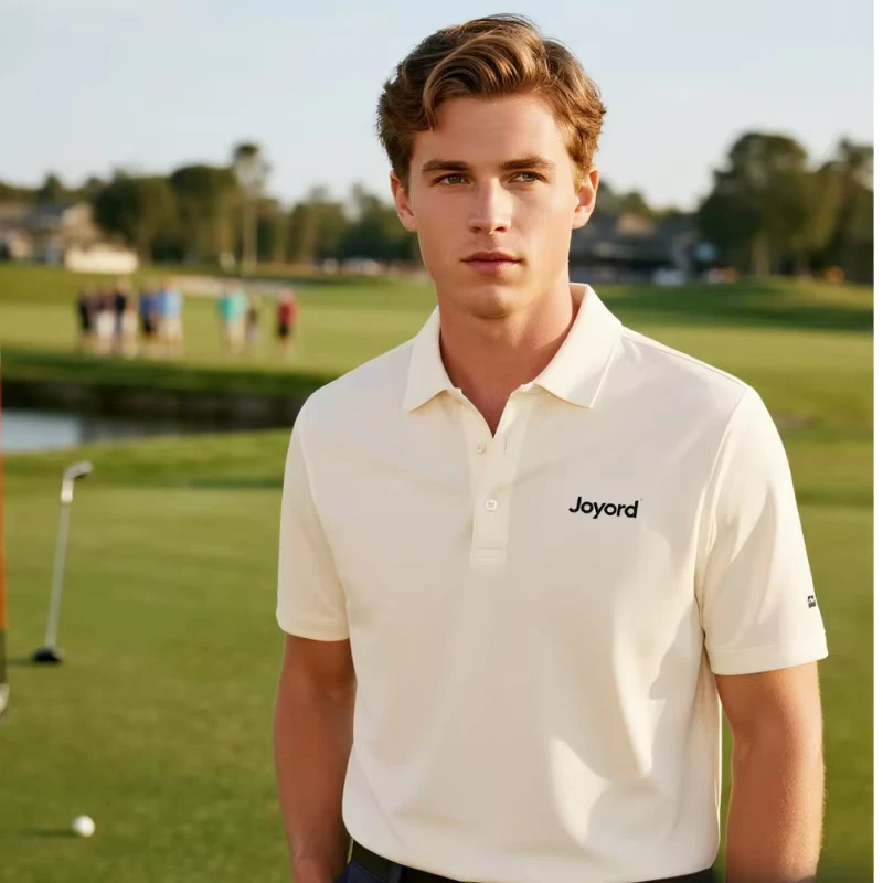 Custom Embroidery Logo Men's Polo Shirts Casual Brand Sportswear Business Office Poloshirts Golf Tops Polo Tshirt for Man