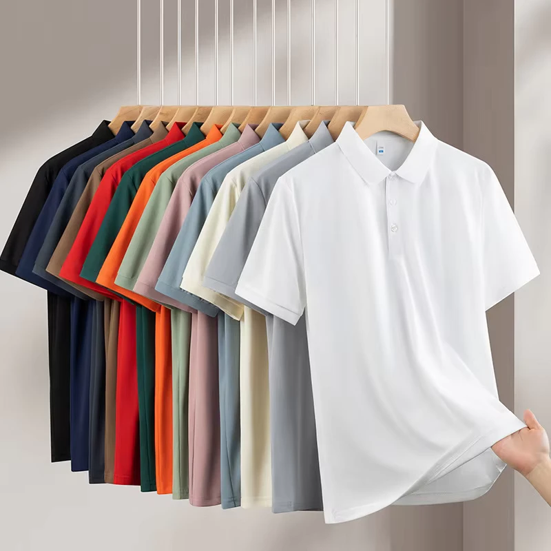 Custom Embroidery Printing Logo Plain Polyester Quick Drying Breathable Sport Men Uniforms Work Polo Shirt