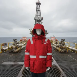 Custom FR Arc Proof Antistatic High Temperature Resistant WOP Unisex Protective Winter Jacket Flame Retardant Workwear