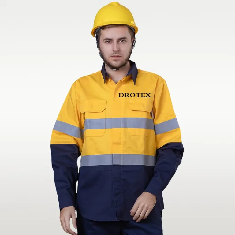 Custom-FR-Reflective-Safety-Fire-Resistant-Mining-Mechanic-Electric-Painters-Work-Clothes-Long-Sleeve-Fr-Shirts