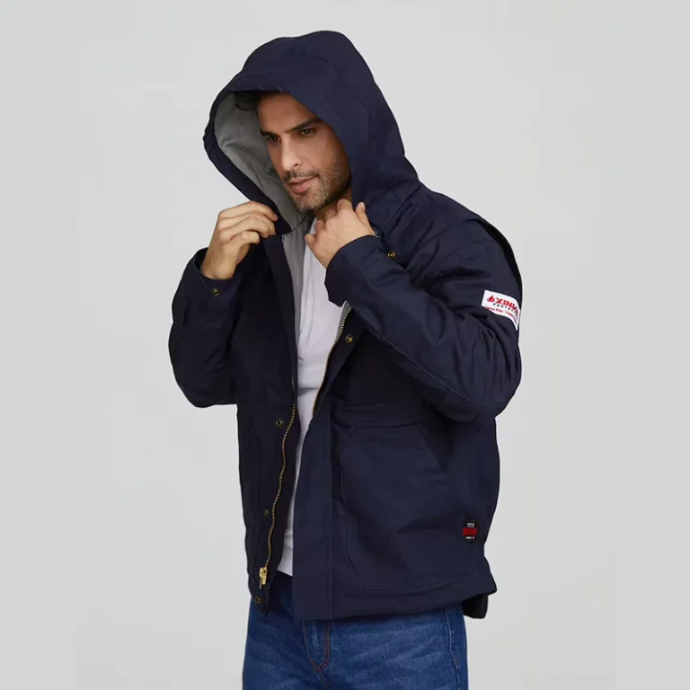 Custom-FR-Winter-Cotton-Men-Worker-Flame-Retardant-Mechanic-Work-Jacket