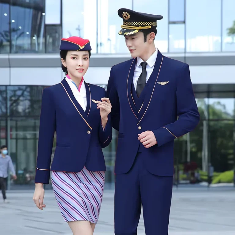 Custom-Fashion-Air-Pilot-Stewardess-Hostess-Cabin-Crew-Flight-Attendant-Airline-Uniforms