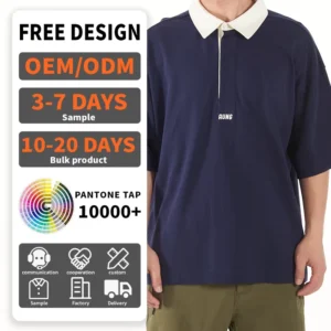 Custom Fashion Anti Wrinkle Athletic Polo Shirts New Popular Short Running Sport Golf T Shirts Woven Embroidered Solid Pattern