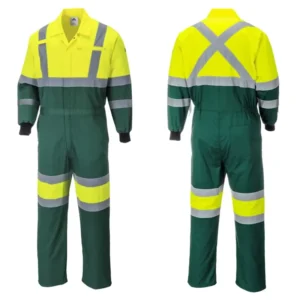Custom Fireproof Safety FR Work Clothing Overall Uniforms Suit Flame Resistant Workwear EN11612 NFPA2112 Hi Vis FR Coveralls