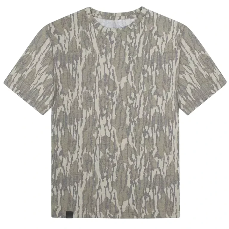 Custom-Fishing-Shirt-Breathable-Stretch-Washed-Out-Bottomland-Camo-Short-Sleeve-Hunting-T-Shirt