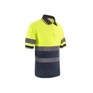 Custom Graphic Construction Breathable Reflective Shirt Hi Vis Reflective Safety Clothing with Pockets Safety Tshirt