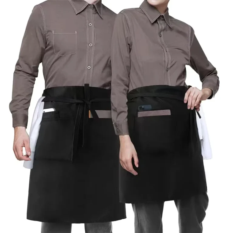 Custom-Half-Waist-Sleeveless-Polyester-Apron-for-Gardening-and-Chef-Use
