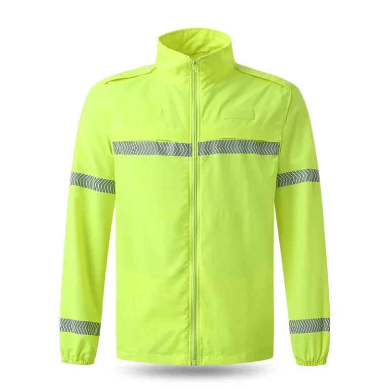 Custom-Hi-Vis-Jacket-Reflective-Safety-Workwear-Breathable-Lightweight-for-Construction-Roadwork-Outdoor-Use