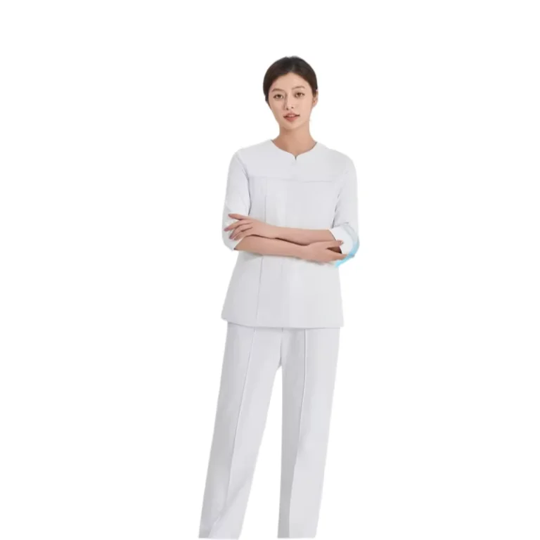 Custom-High-End-Overalls-Coat-Sleeve-Uniforme-De-Enfermeras-Pharmacy-Physician-Protection-Medical-Uniforms-Lab-Coat