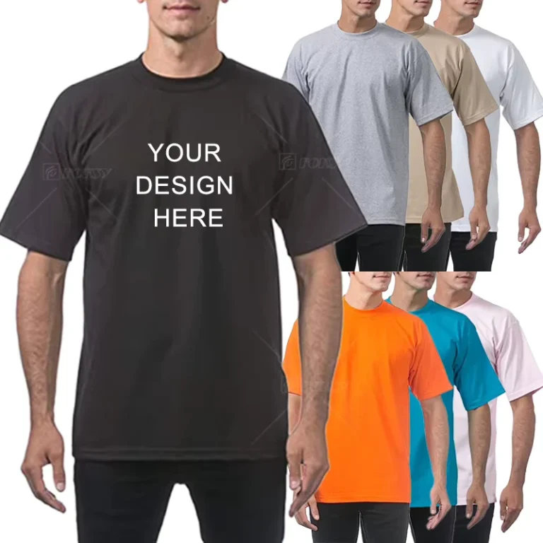 Custom-High-Quality-100-Cotton-Mens-Solid-Color-Blank-T-Shirts-Pro-Club-Heavyweight-Loose-Drop-Shoulder-Oversized-T-Shirt