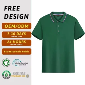 Custom High Quality Business Casual Golf T shirt Men’s Summer Cotton Collared Shirts Pour Hommes Camisas De Hombre Polo Shirt