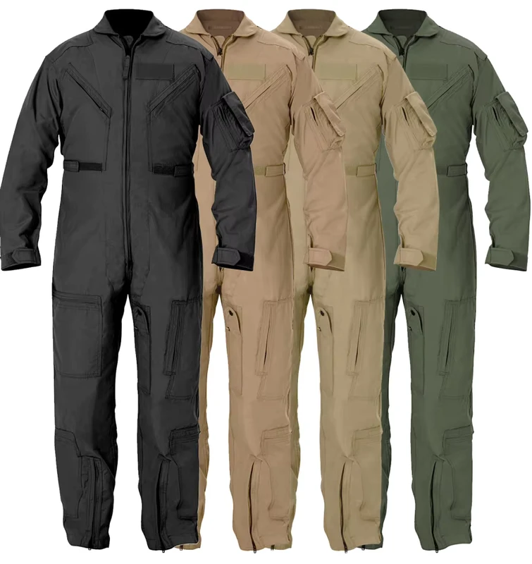 Custom-High-Quality-Mens-Flame-Retardant-Flight-pilot-Coverall