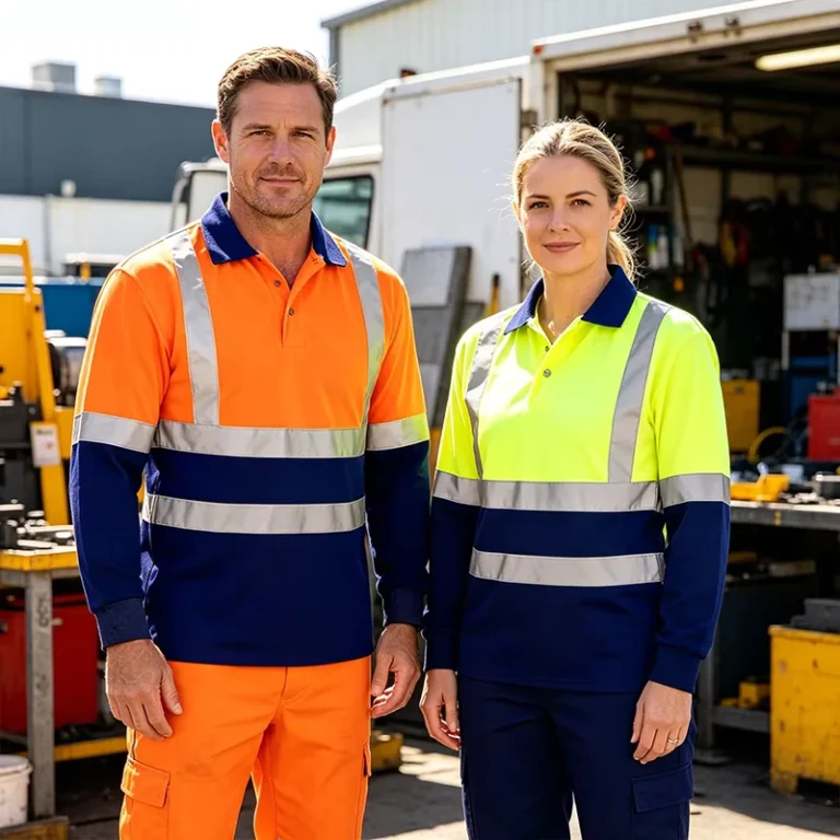 Custom-High-Visibility-Reflective-Safety-T-Shirt-Long-Sleeves-Industrial-Mining-Construction-Oil-Gas-Workwear-Hi-Viz-Work-Shirts