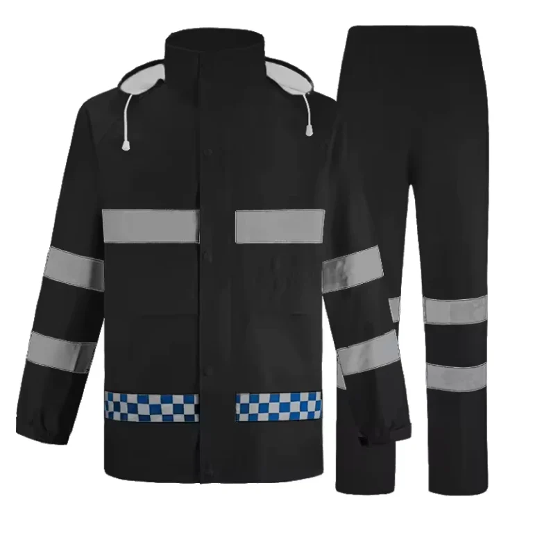 Custom-High-Visibility-Waterproof-Work-Wear-Coveralls-Oxford-Rain-Coat-Suit-Reflective-Road-Safety-Men-Women-Hi-Vis-Raincoat