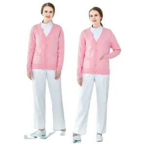 Custom Hospital Doctor’s Uniforms Stretchy Long Sleeve Scrubs Uniform with Low Price
