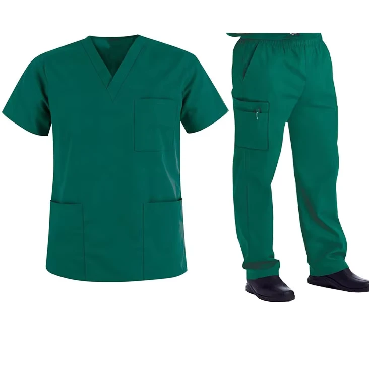 Custom Hospital Nurse Scrub Uniform Set