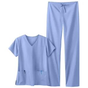 Custom Hospital Nursing Scrubs Suit Unisex Nurse Scrub Medical Uniform Set
