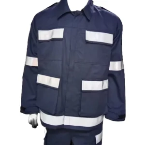 Custom Industrial Uniform Workwear Clothing FR Flame Resistant Reflective Safety Clothes