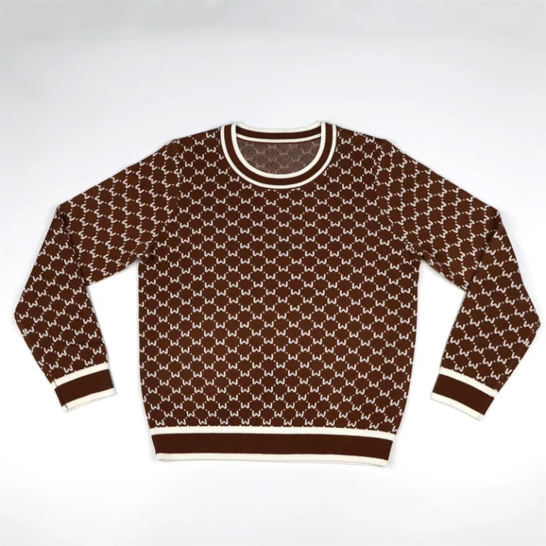 Custom-Jacquard-Sweater-Periodic-Table-Knitwear-Manufacturer-OEM-Graphic-Pullover
