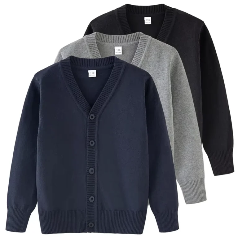 Custom-Kindergarten-Spring-School-Uniform-Long-Sleeve-Knitted-Cardigan-Top-for-Boys-and-Girls-Big-Sizes