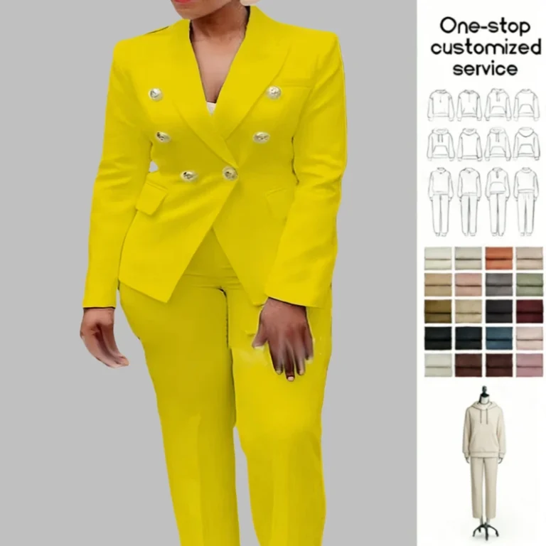 Custom-LOGO-Ladies-Elegant-Solid-Color-Suits-Set-for-Women-Blazer-and-Pants-Set-Business-Suits-for-Women