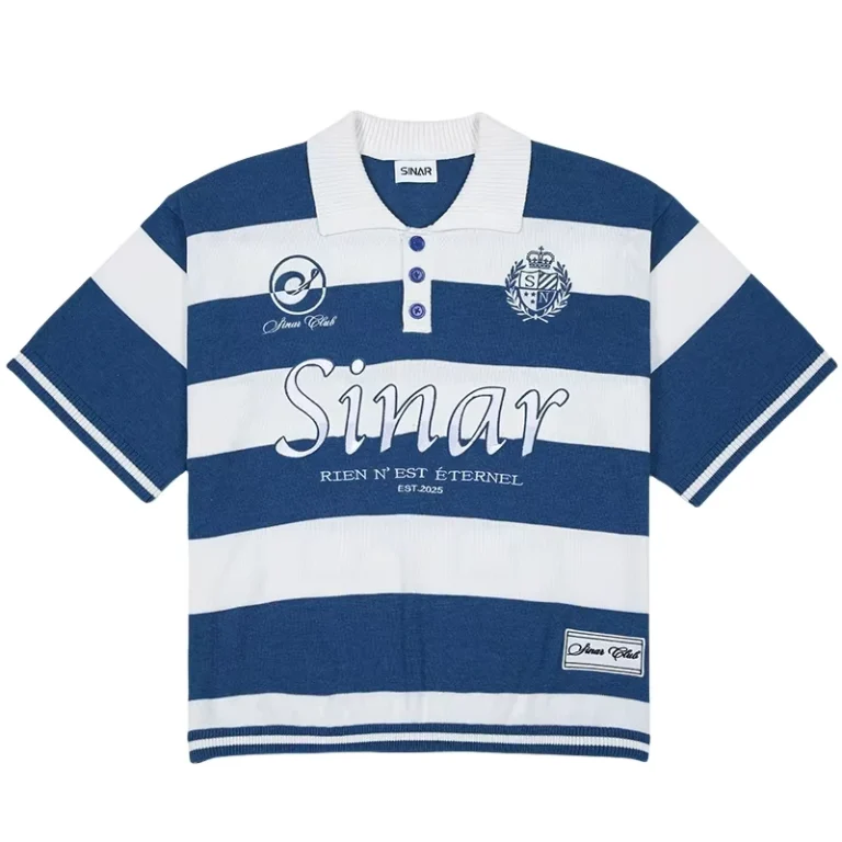Custom-LOGO-Men-Sweater-OEM-Short-Sleeve-Casual-Knitwear-Football-Stripe-Jumper-Polo-Shirts-Knit-Top-Knitted-Jersey-Sweater-Men
