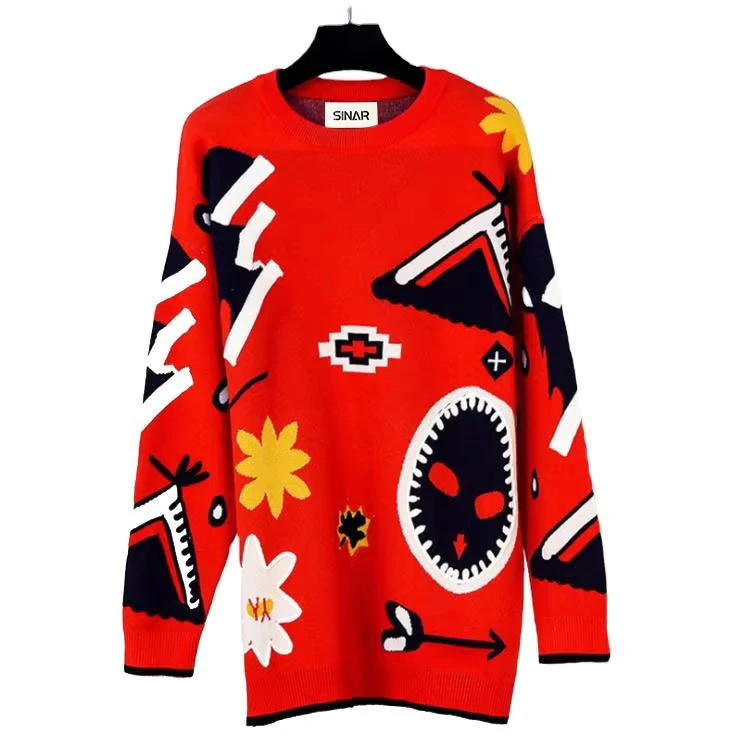 Custom-Latest-European-American-Size-Sweater-Design-Thick-Warm-Women-Sweater-Plus-Size-Sweater-Dress