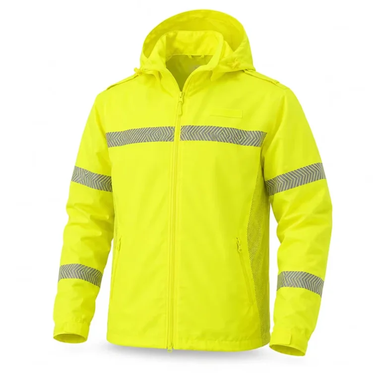 Custom-Lightweight-Breathable-Hi-Vis-Yellow-Reflective-Safety-Jacket-for-Outdoor-Bicycle-Riding-Workwear-Mens-Construction