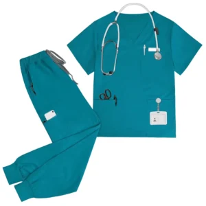 Custom Logo Dental Clinic Hospital Medical Jogger Scrub Uniform Set